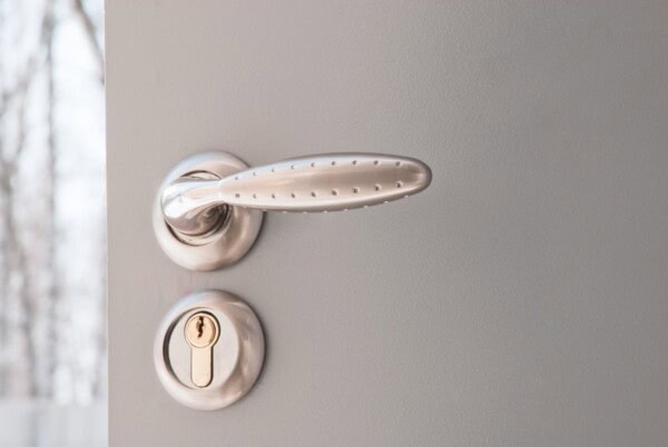 door handle and lock